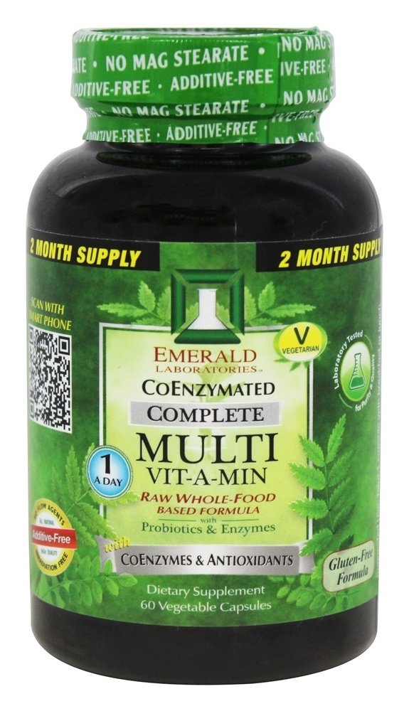 Comprar Complete Multi Vit-A-Min - Cápsulas vegetarianas 60 Emerald Labs