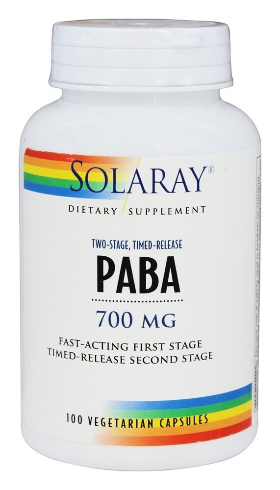 Comprar PABA 700 mg. - Cápsulas vegetarianas 100 Solaray