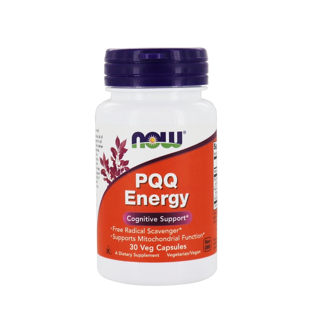 Comprar Energia PQQ para Suporte Cognitivo - 30 Cápsula (s) vegetal (s) NOW Foods