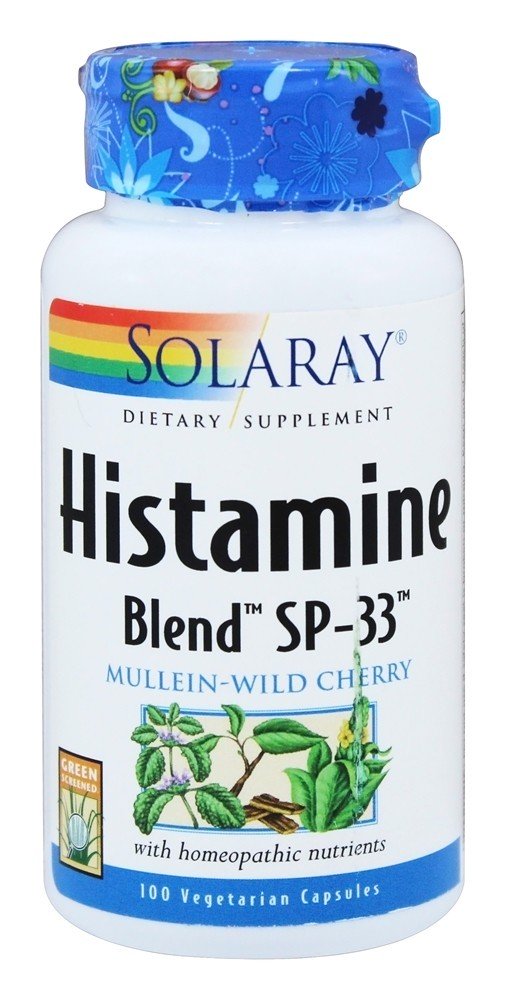 Comprar Mistura de histamina SP-33 - Cápsulas vegetarianas 100 Solaray