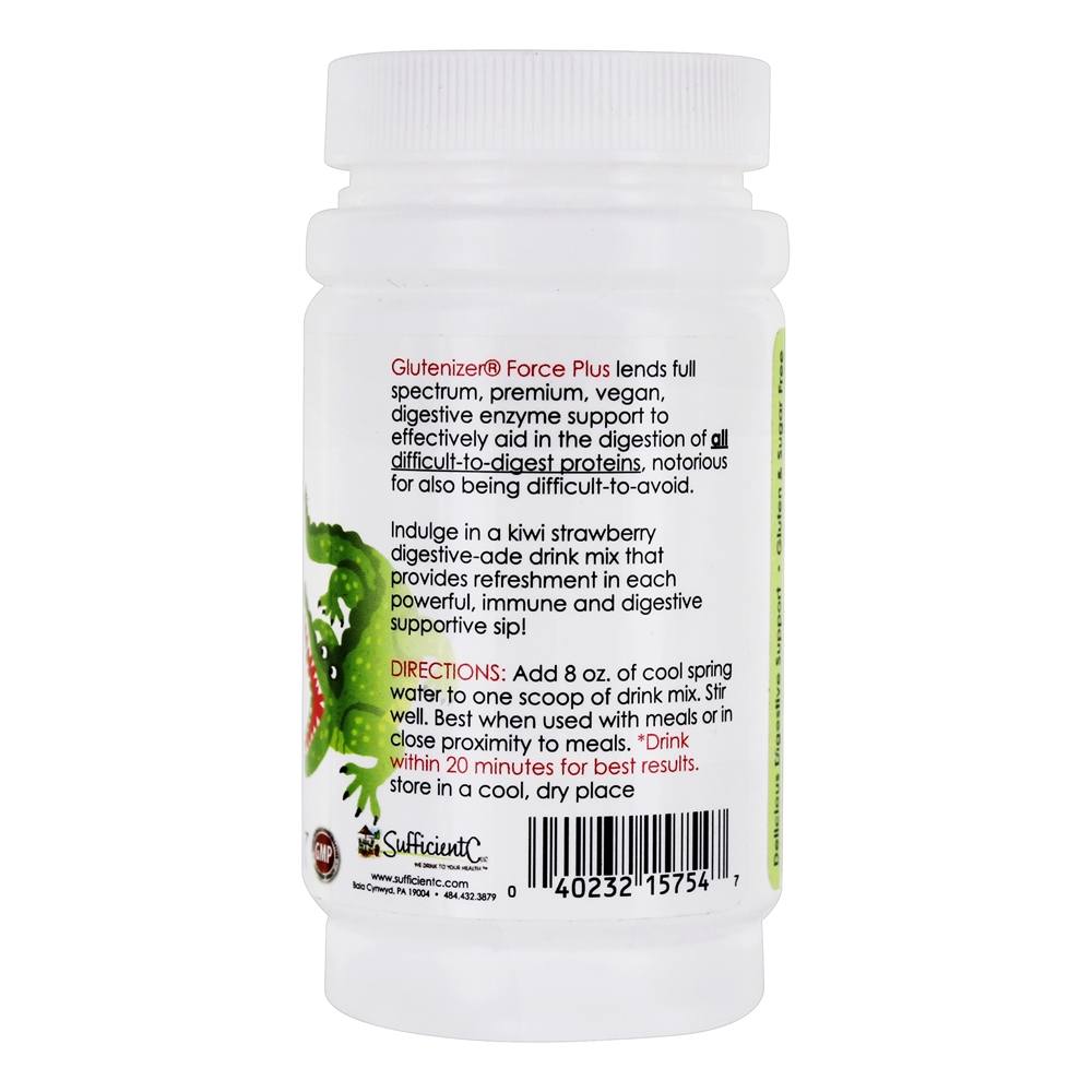Comprar Glutenizer Force Plus Digestivo-Ade Beba Mix Kiwi Morango - 52.5 Grama (s) Sufficient-C - Imagem 3