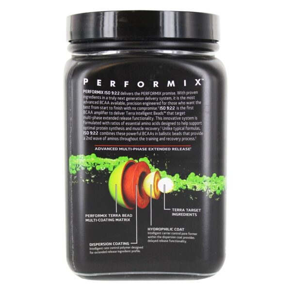 Comprar ISO 9:2:2 BCAA Multi-Fase Sabor Blue Razz Ice - 16.4 oz. Performix - Imagem 4