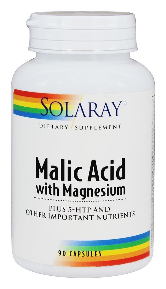 Comprar Ácido Málico com Magnésio - Cápsulas 90 Solaray
