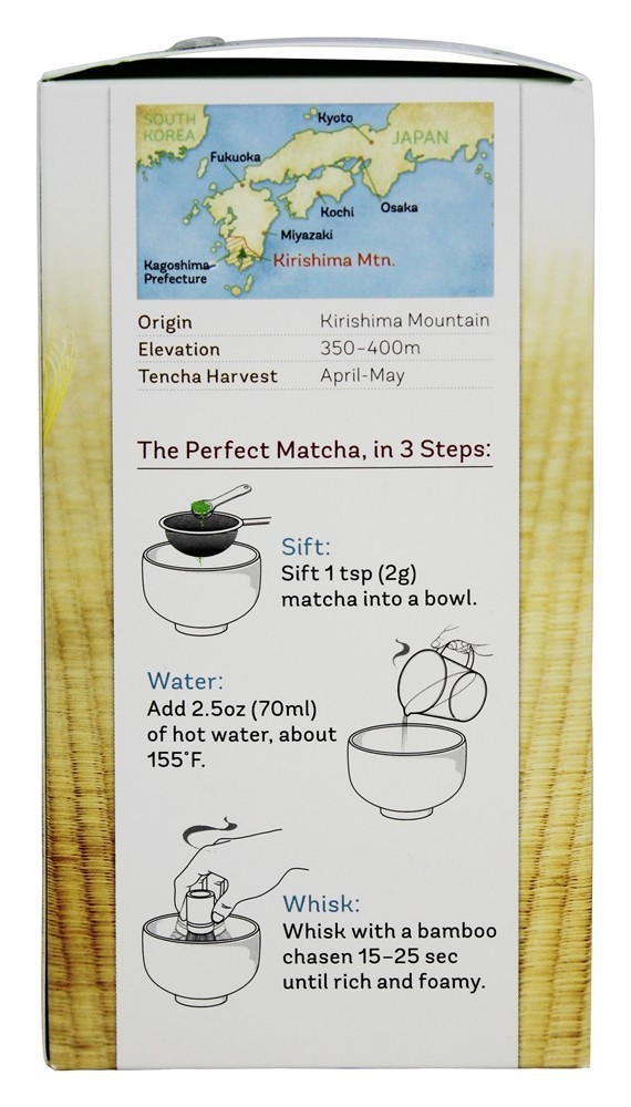 Comprar Casa de Chá Orgânica Matcha Chá Verde - 0.7 oz. Rishi Tea - Imagem 3