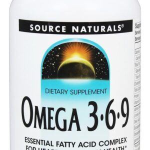 Comprar Omega 3 - 6 - 9 - 120 Softgels Source Naturals
