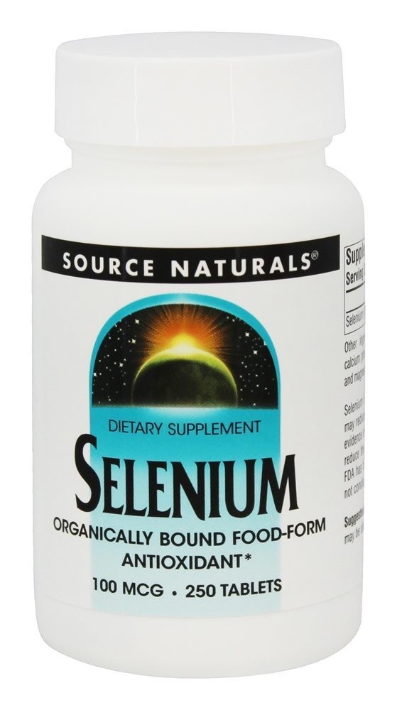 Comprar Selênio 100 mcg. - 250 Tablets Source Naturals