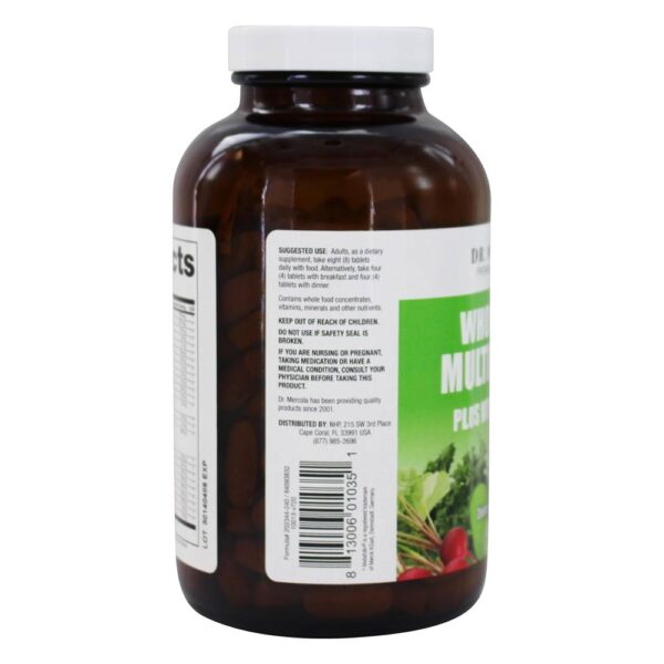 Comprar Multivitamínico de Alimentos Integrais Com Minerais Essenciais - 240 Tablets Dr. Mercola - Imagem 4
