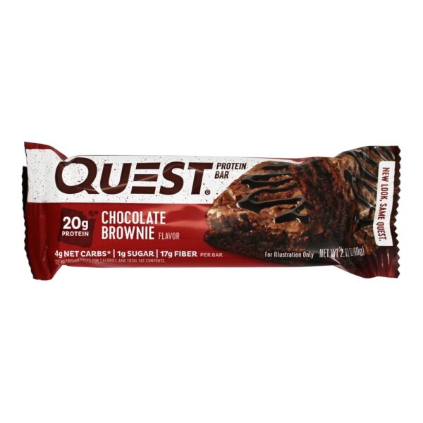 Comprar Barra de Proteína da Quest Barras Chocolate Brownie - 12 Barras Quest Nutrition - Imagem 4