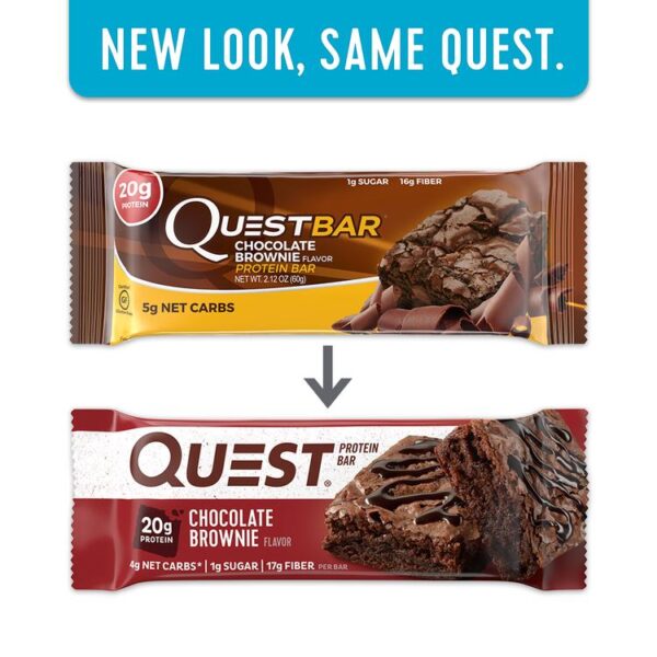Comprar Barra de Proteína da Quest Barras Chocolate Brownie - 12 Barras Quest Nutrition - Imagem 5