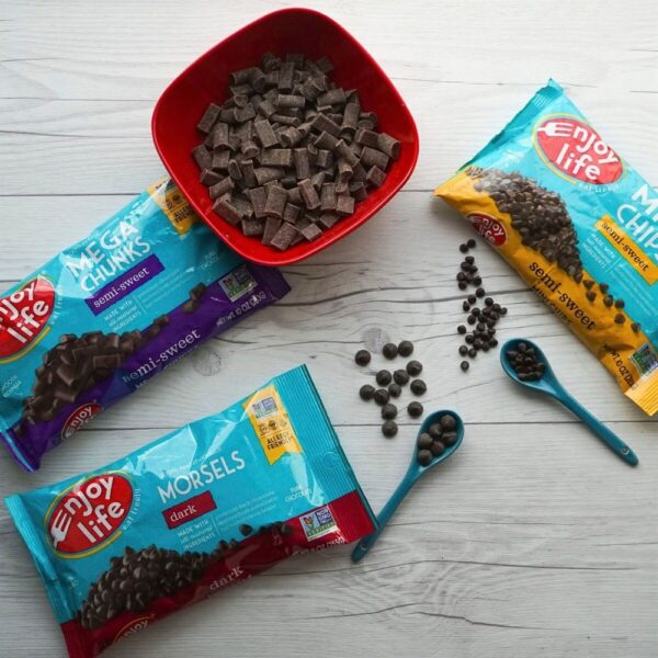 Comprar Pedaços de chocolate escuro amigáveis sem alergia sem glúten - 9 oz. Enjoy Life Foods - Imagem 4
