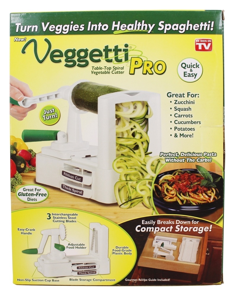 Comprar Cortador de legumes em espiral de mesa profissional Veggetti - Imagem 2