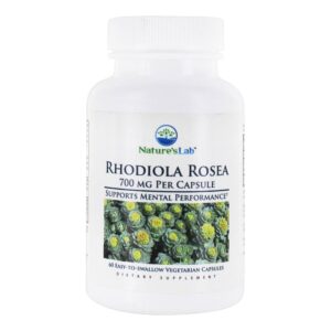 Comprar Rhodiola Rosea 700 mg. - Cápsulas vegetarianas 60 Nature's Lab