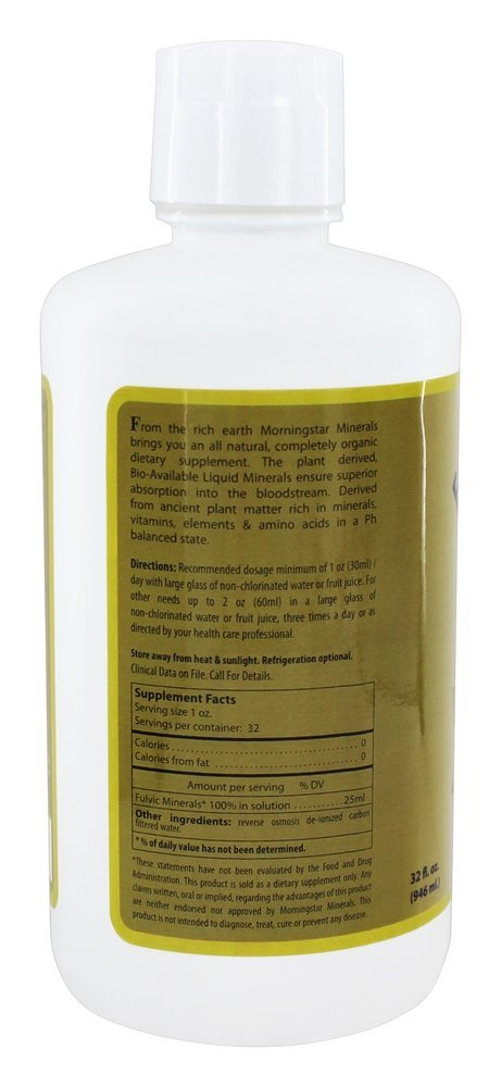 Comprar Energy Boost 70 Minerais Fúlvicos - 32 fl. oz. Morning Star Minerals - Imagem 2