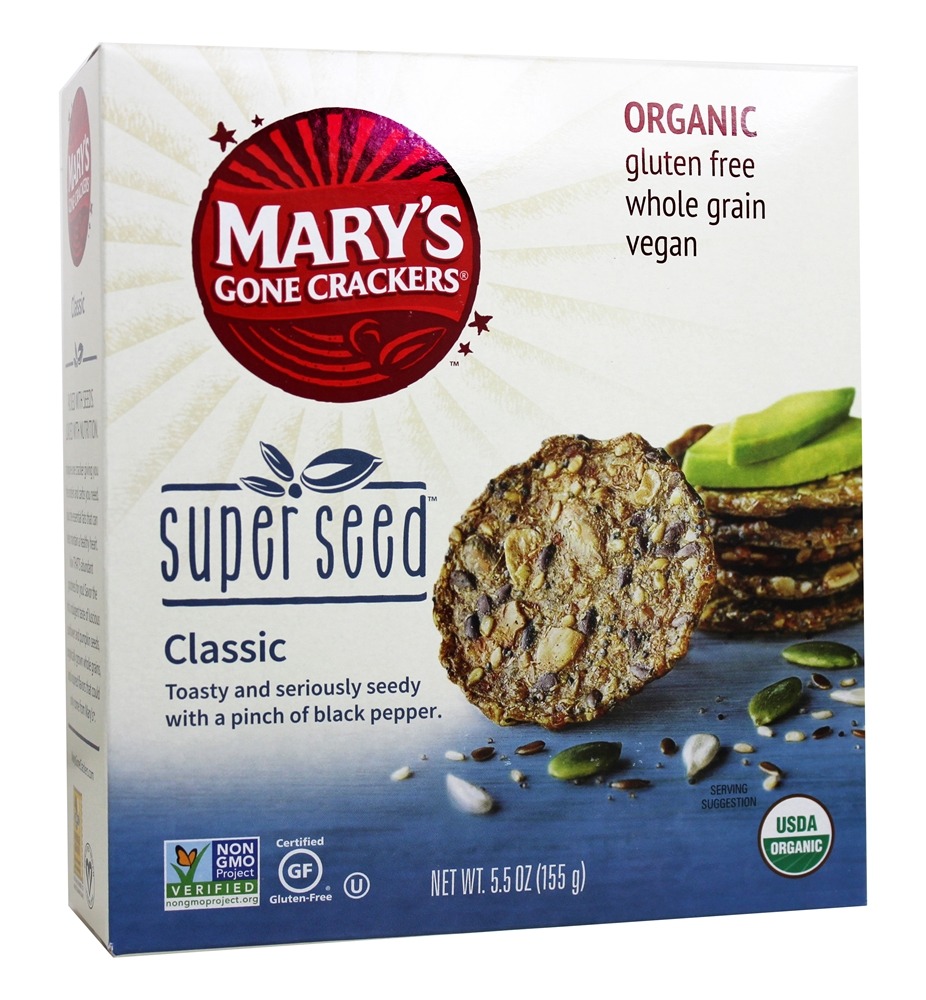 Comprar Biscoitos Orgânicos Super Seed - 5.5 oz. Mary's Gone Crackers