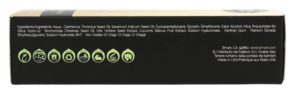 Comprar Base Hydra Wear 12Hr Dourado Bronzeado - 1.35 oz. Emani - Imagem 3