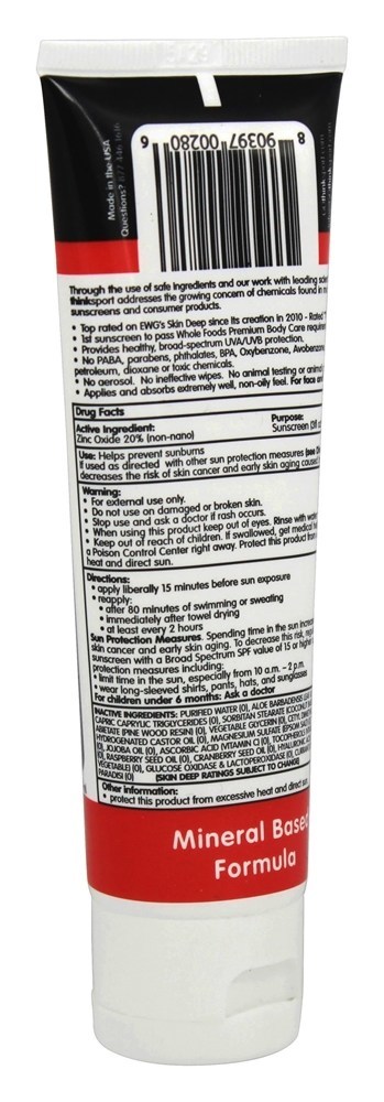 Comprar Protetor solar 50 SPF - 3 fl. oz. Thinksport - Imagem 2