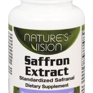Comprar Extrato de Açafrão Com Safranal Padronizado 88 mg. - 60 Tablets Nature's Vision