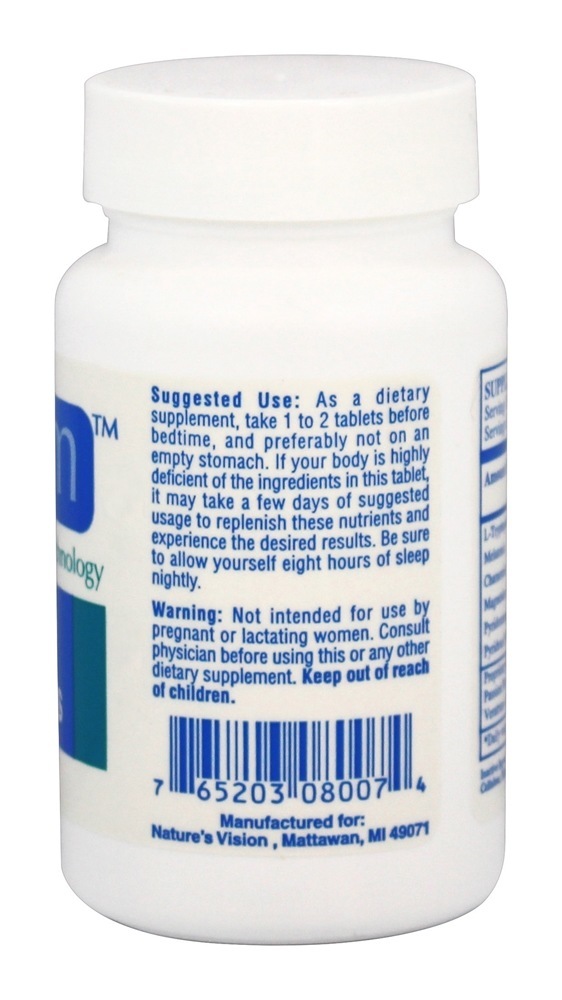 Comprar Vitalsom Avançado Reconstituinte Dormir Tecnologia - 30 Tablets Nature's Vision - Imagem 3