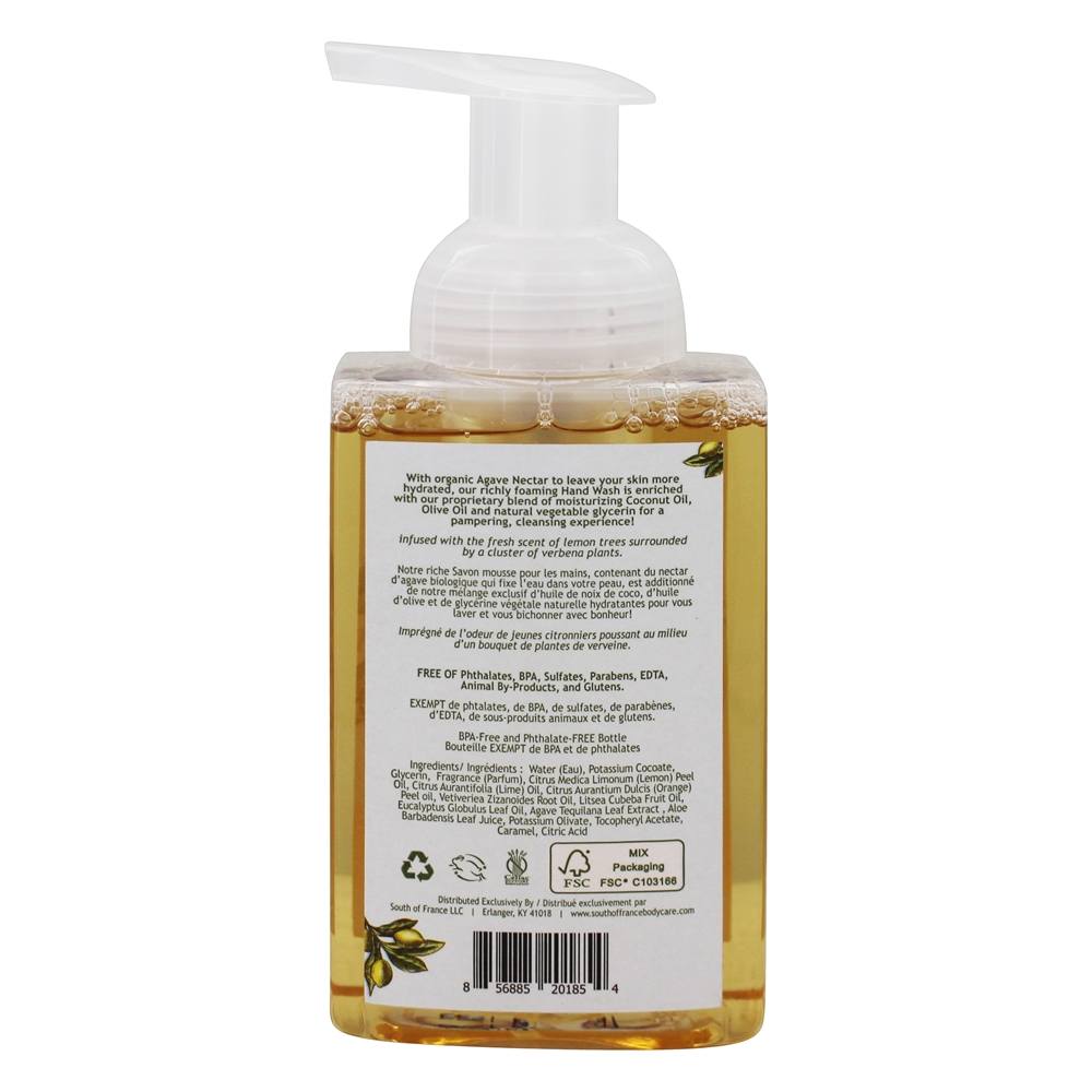 Comprar Lavar a mão com espuma Limão Verbena - 8 fl. oz. South of France - Imagem 2