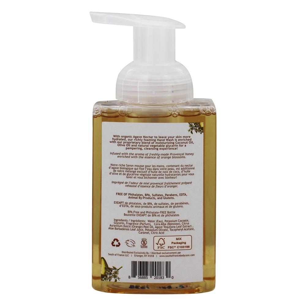 Comprar Espuma de lavar as mãos de laranja flor de mel - 8 fl. oz. South of France - Imagem 2