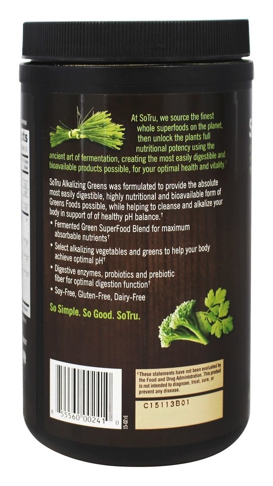 Comprar Verduras Alcalinizantes Fermentadas Orgânicas - 8.47 oz. SoTru - Imagem 3