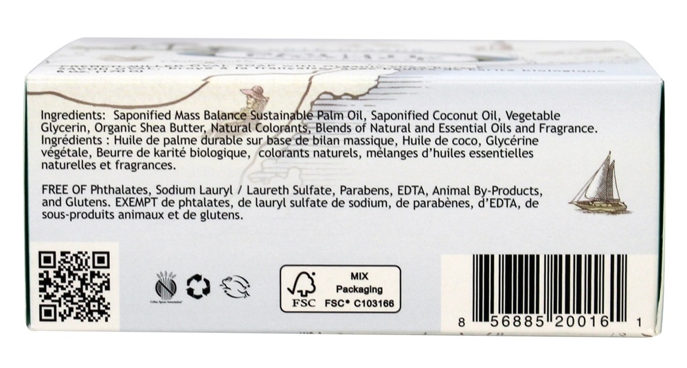 Comprar Sabonete de Bar Vegetal Fresco Francês Cote D'Azur - 6 oz. South of France - Imagem 2