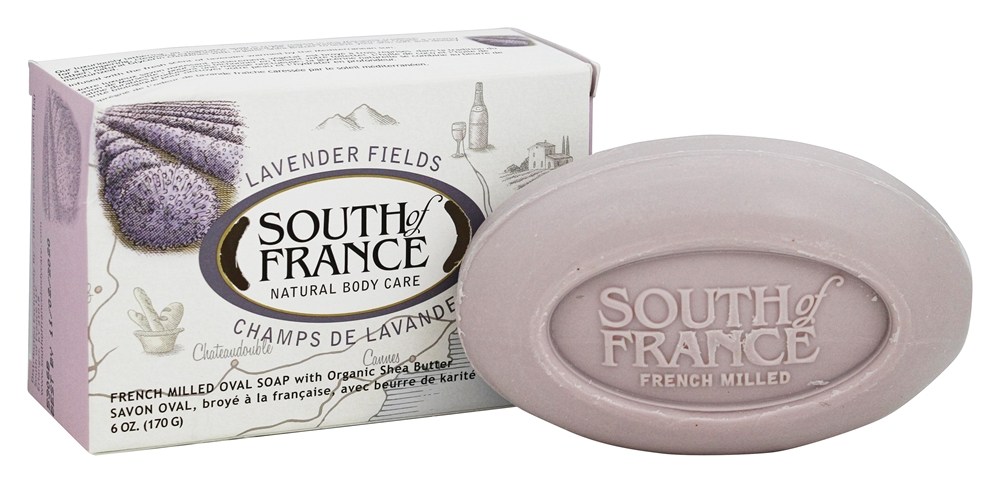 Comprar Campos de Lavanda de Sabonete Vegetal Moído Francês - 6 oz. South of France