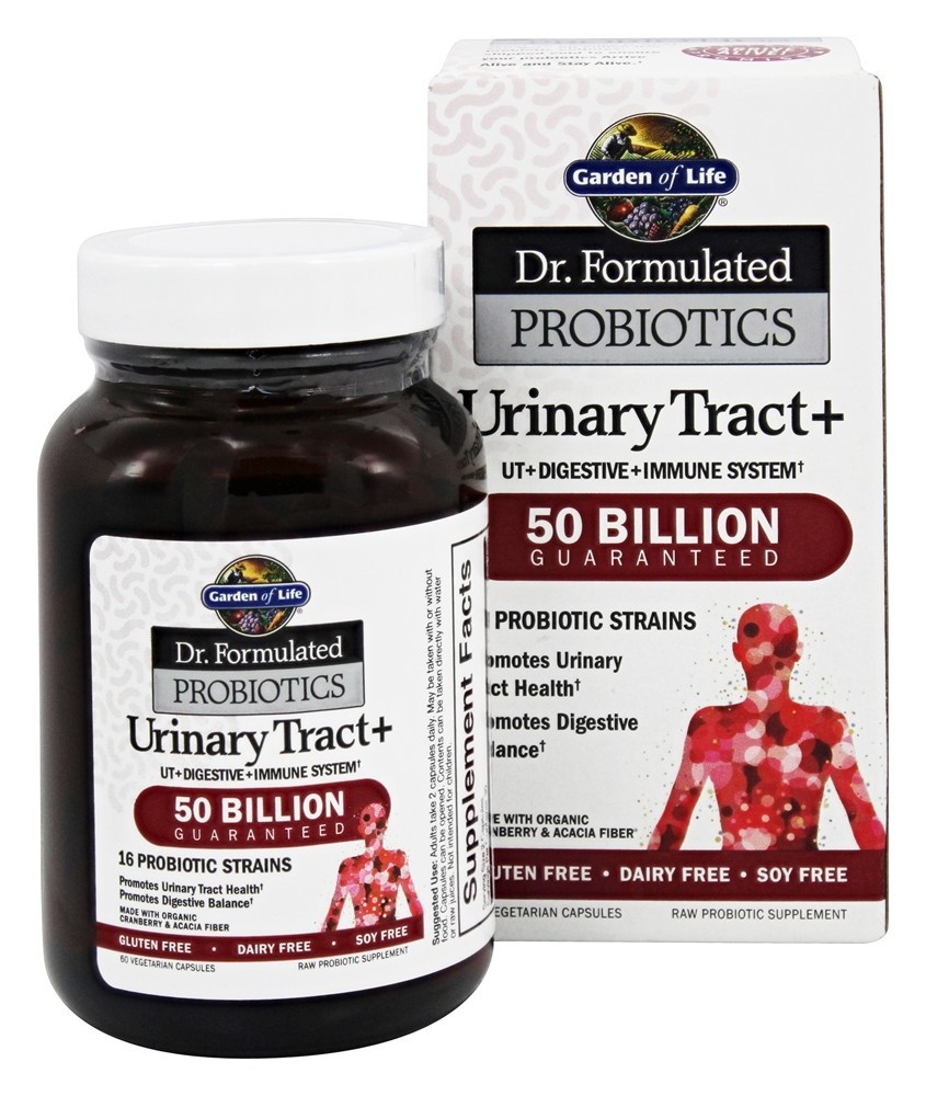 Comprar Dr. Trato Urinário com Probióticos + 50 Bilhões de UFC - Cápsulas vegetarianas 60 Garden of Life