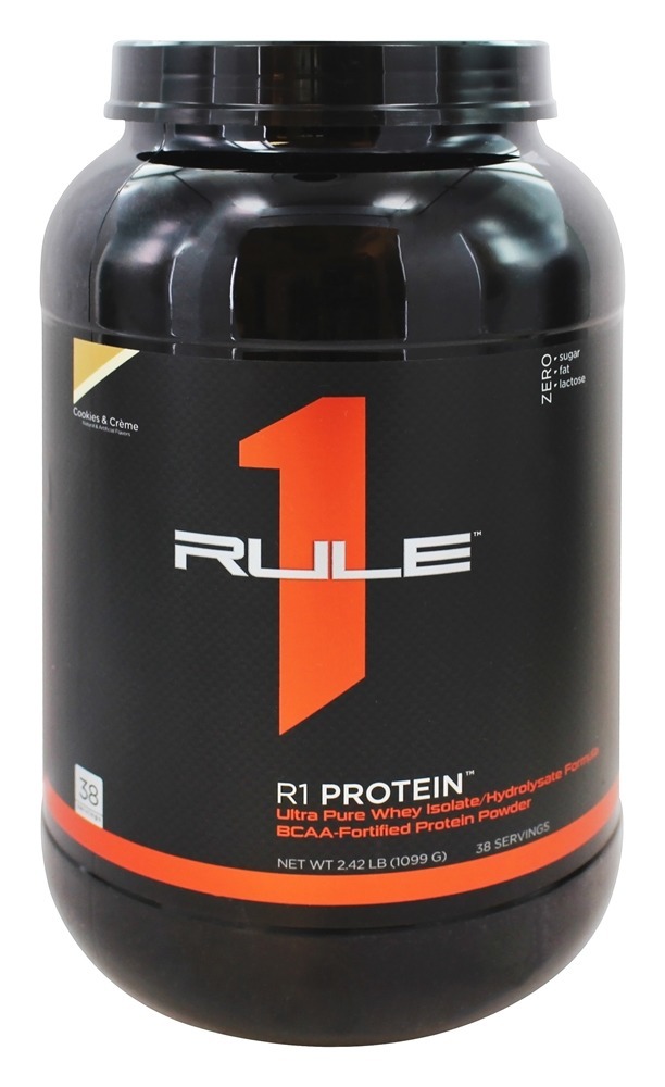 Comprar R1 Proteína Extremista Pure Soro de leite coalhado Isolar/Hidrolisado Fórmula 38 Porções Bolinhos & Creme - 2.42 lbs. Rule One Proteins