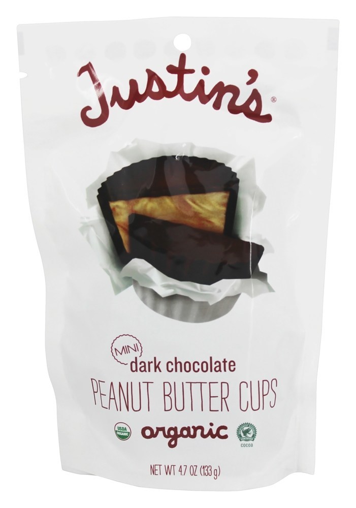 Comprar Manteiga De Amendoim Copos De Chocolate Escuro - 4.7 oz. Justin's Nut Butter