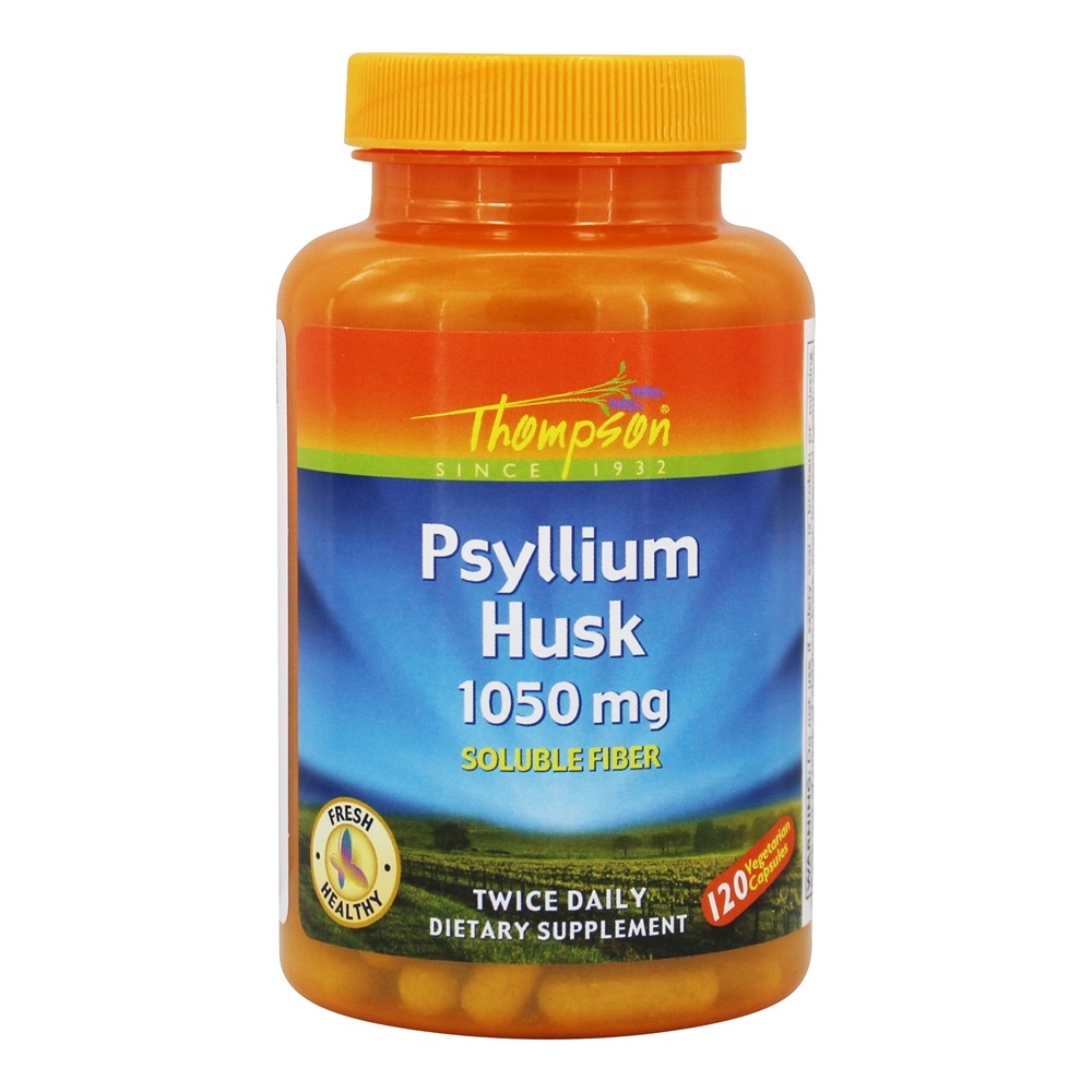 Comprar Fibra Solúvel em Psyllium Husk 1050 mg. - Cápsulas 120 Thompson