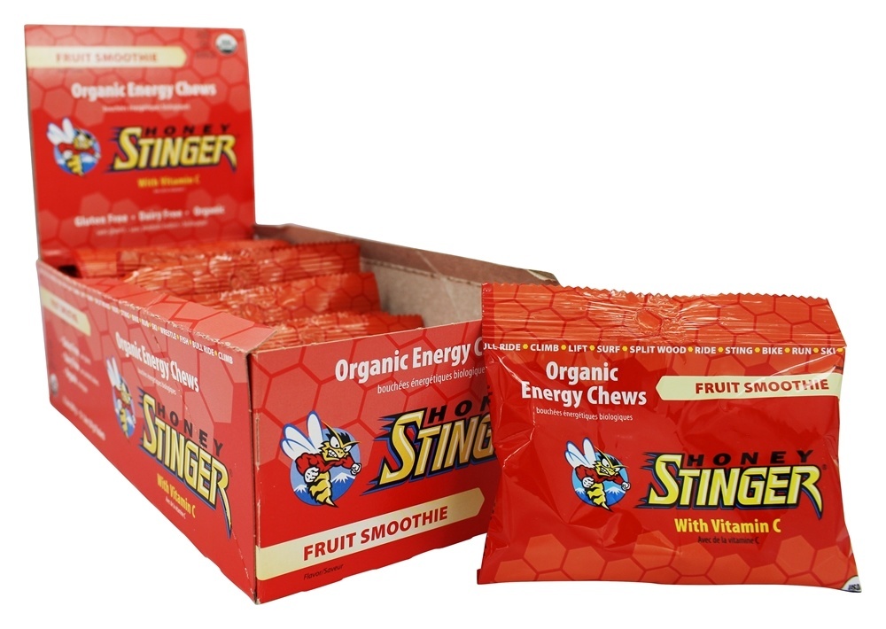 Comprar A energia orgânica mastiga com vitamina C Fruit Smoothie - 12 Pacotes (s) Honey Stinger