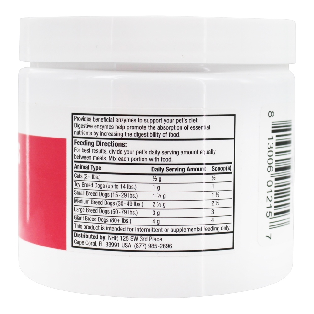 Comprar Enzimas digestivas para animais de estimação - 5.26 oz. Dr. Mercola - Imagem 2