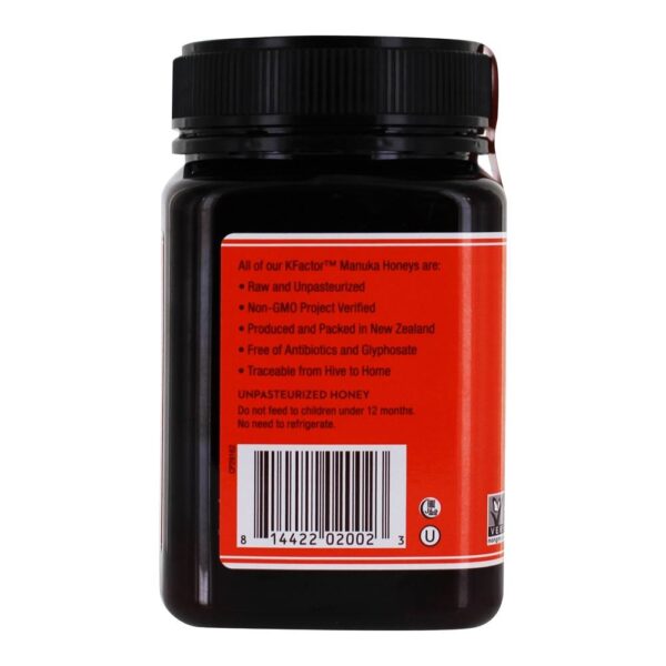 Comprar KFactor de Mel Manuka Monofloral Cru 16 - 17.6 oz. Wedderspoon - Imagem 4