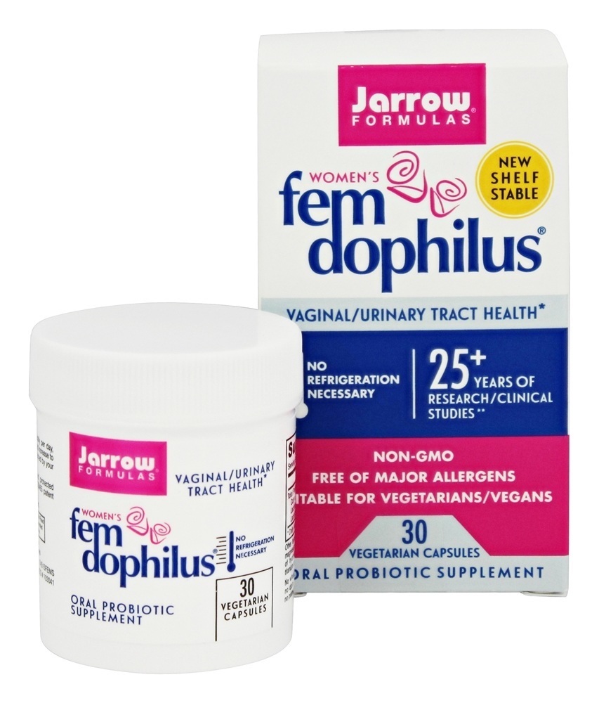 Comprar Fem-Dophilus Suplemento Probiótico Sem Refrigeração 1 Bilhão de UFC - Cápsulas vegetarianas 30 Jarrow Formulas