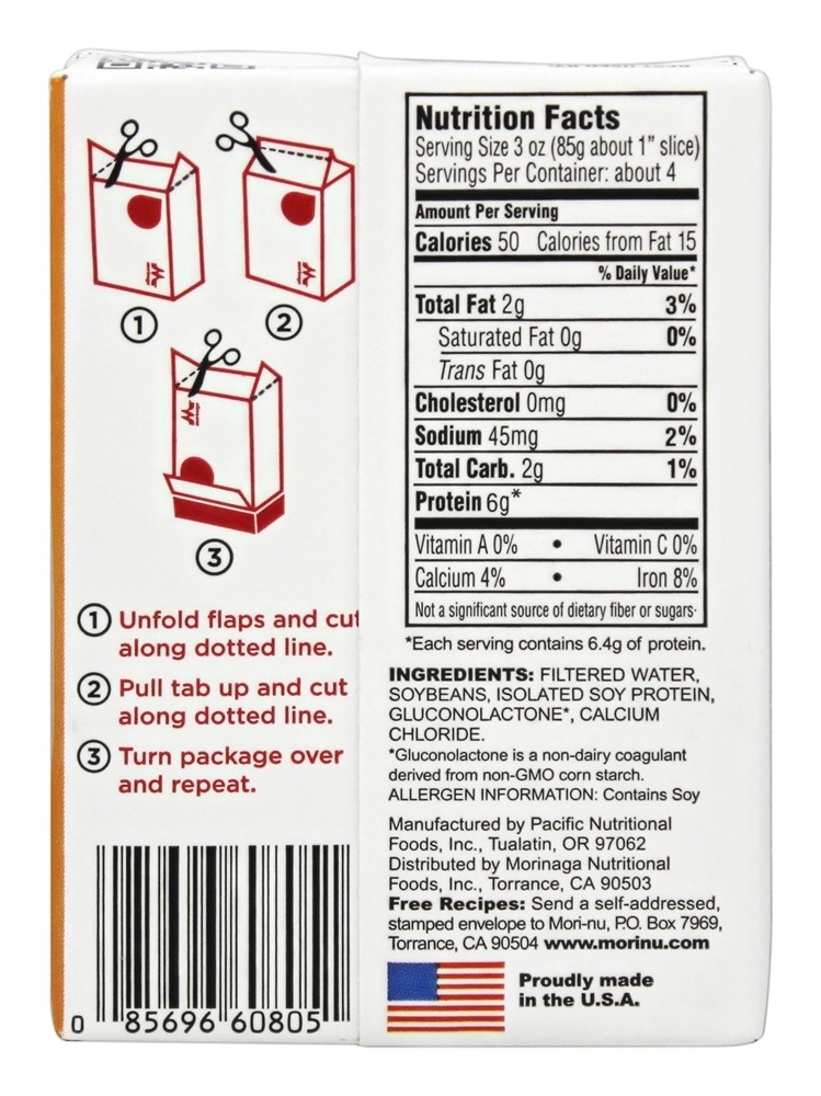 Comprar Tofu Silken Empresa Extra - 12.3 oz. Mori-Nu - Imagem 2