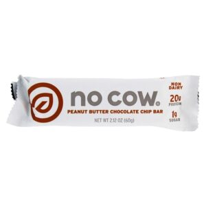 Comprar Microplaqueta de chocolate da manteiga de amendoim da barra da proteína - 2.12 oz. No Cow