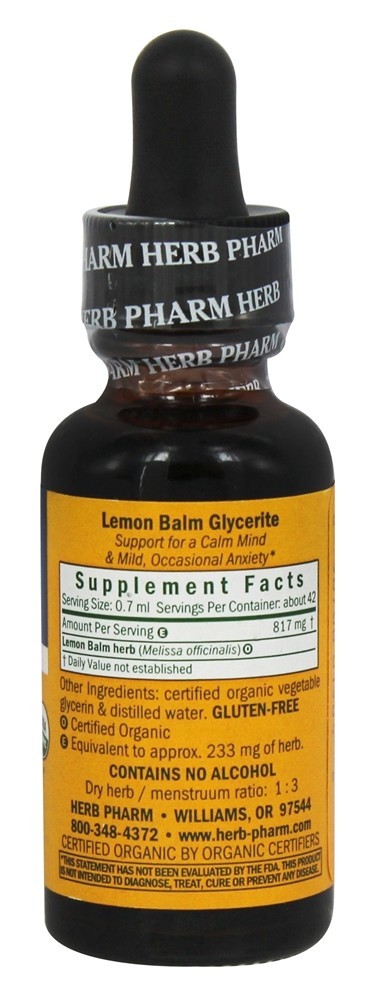 Comprar Erva-Cidreira - 1 fl. oz. Herb Pharm - Imagem 2