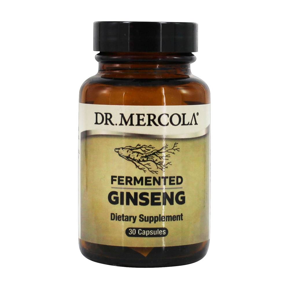 Comprar Ginseng Fermentado - Cápsulas 30 Dr. Mercola