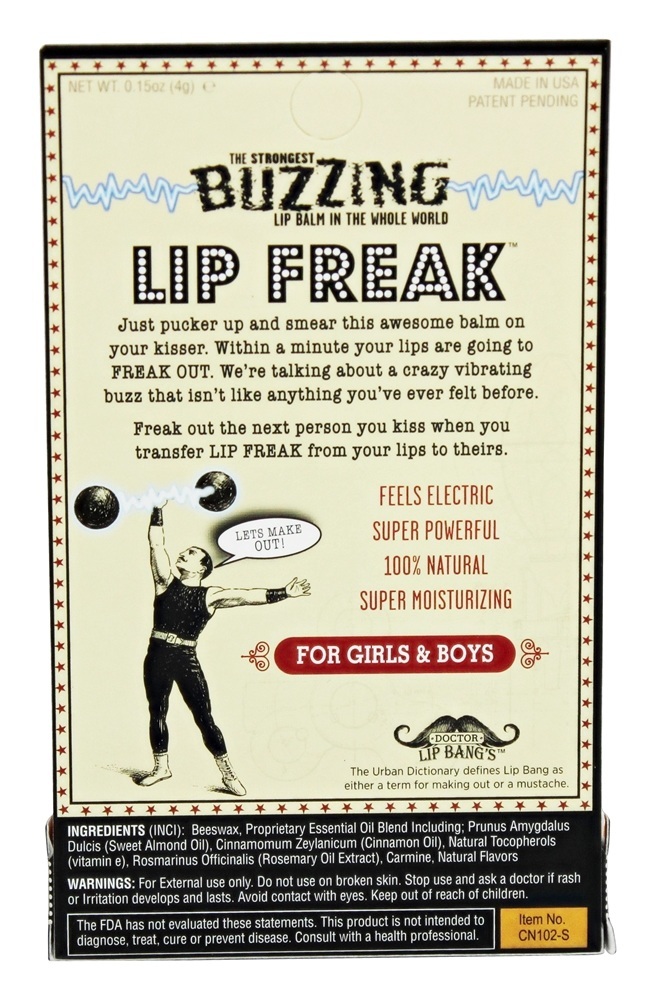 Comprar Lábio Aberração Lábio Bálsamo Clockwerk Laranja - 0.15 oz. Dr. Lip Bang's - Imagem 2