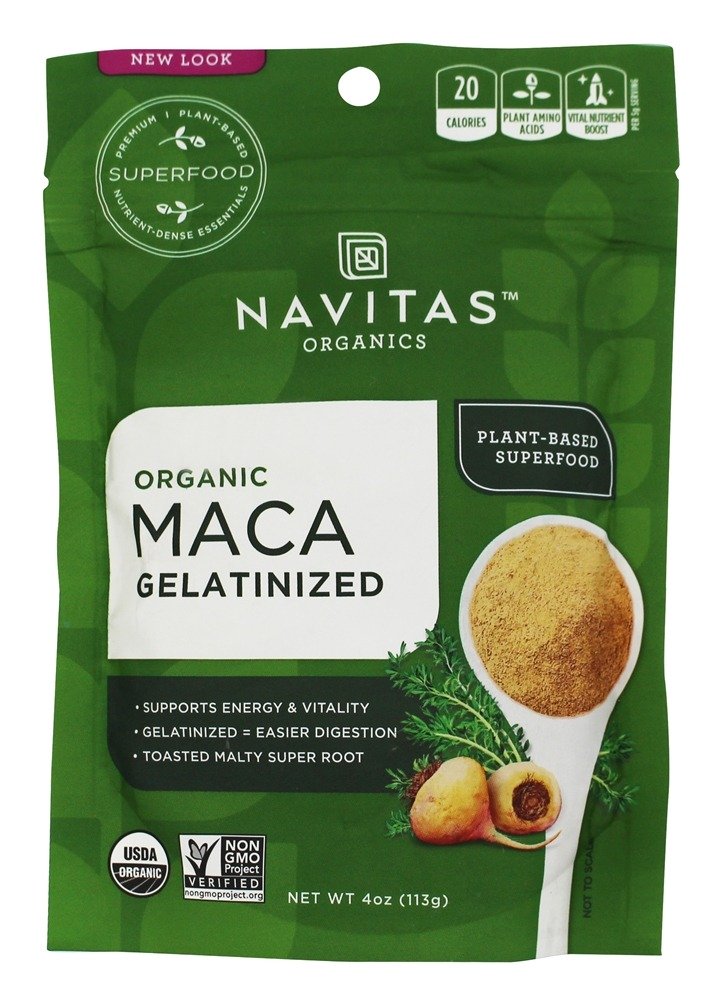 Comprar Pó Maca Gelatinizado Orgânico - 4 oz. Navitas Organics