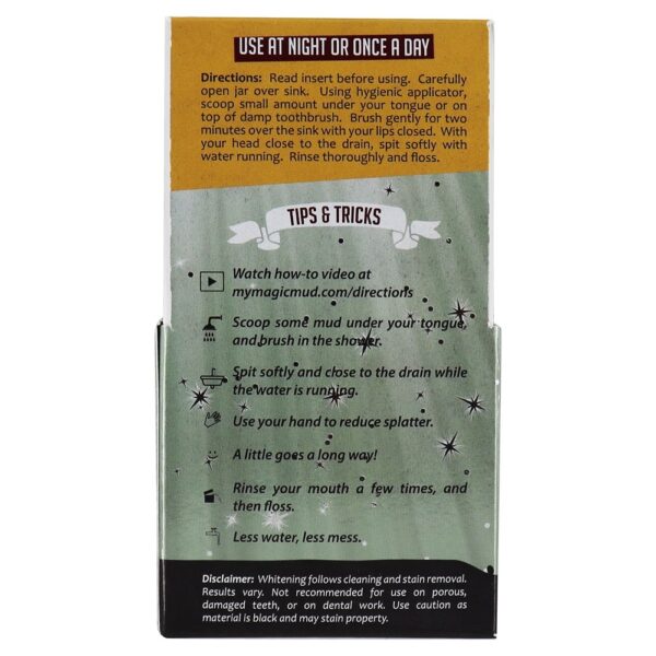 Comprar 100 % de dente branqueador natural - 1.06 oz. My Magic Mud - Imagem 4