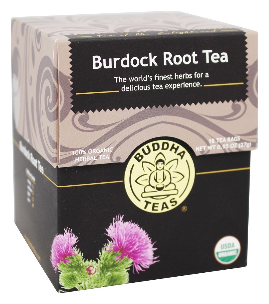 Comprar Chá de raiz de bardana orgânica 100 % - 18 Saquinhos de Chá Buddha Teas
