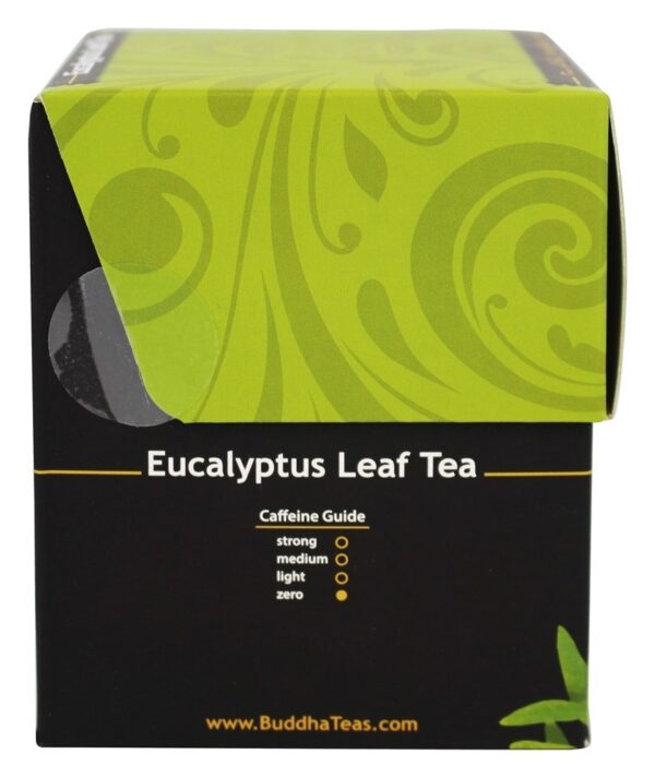 Comprar 100 % chá de folha de eucalipto erval orgânico - 18 Saquinhos de Chá Buddha Teas - Imagem 4