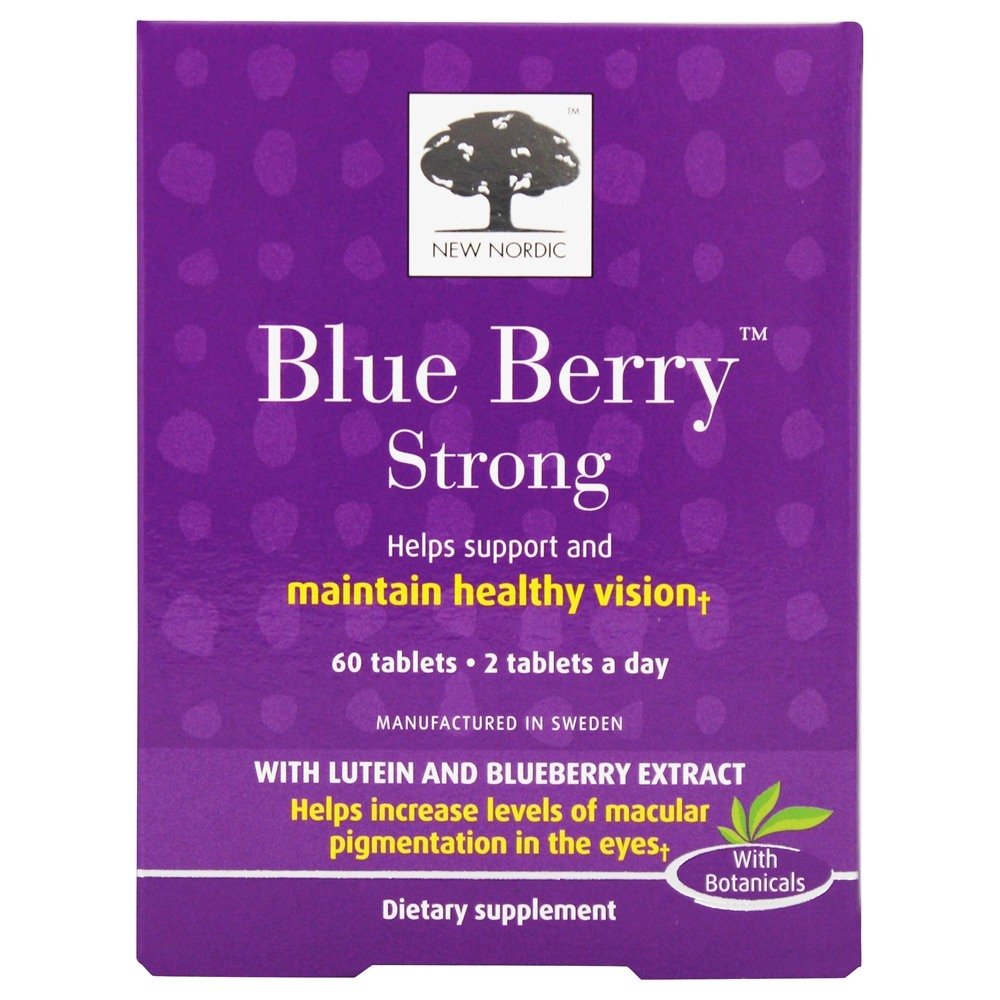 Comprar Blue Berry Strong - 60 Tablets New Nordic