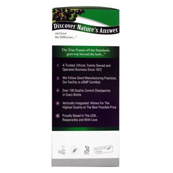 Comprar Sabor Sambucus Black Sabonete Sabor Original 2500 mg. - 16 fl. oz. Nature's Answer - Imagem 4