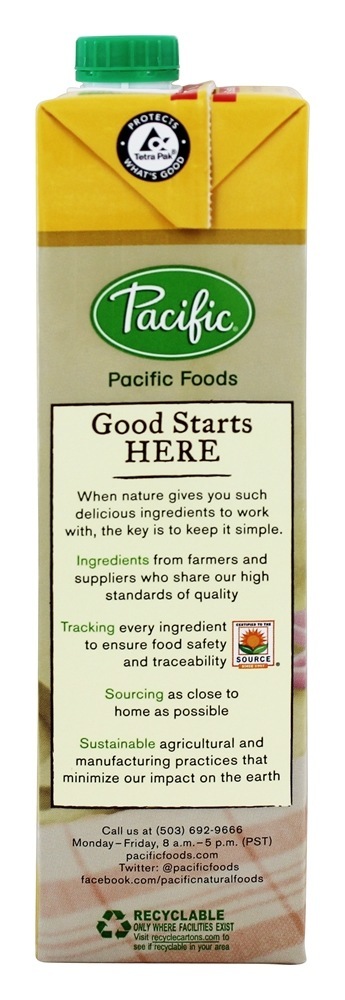 Comprar Sódio de galinha ar livre orgânico do caldo de carne baixo - 32 fl. oz. Pacific Foods - Imagem 3