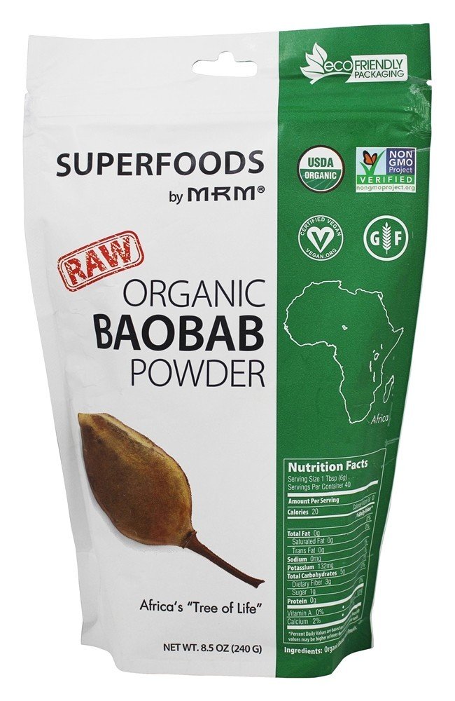 Comprar Pó de Baobá Orgânico Cru - 8.5 oz. MRM