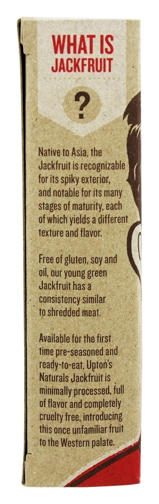 Comprar Jackfruit Bar-B-Que - 10.6 oz. Upton's Naturals - Imagem 4