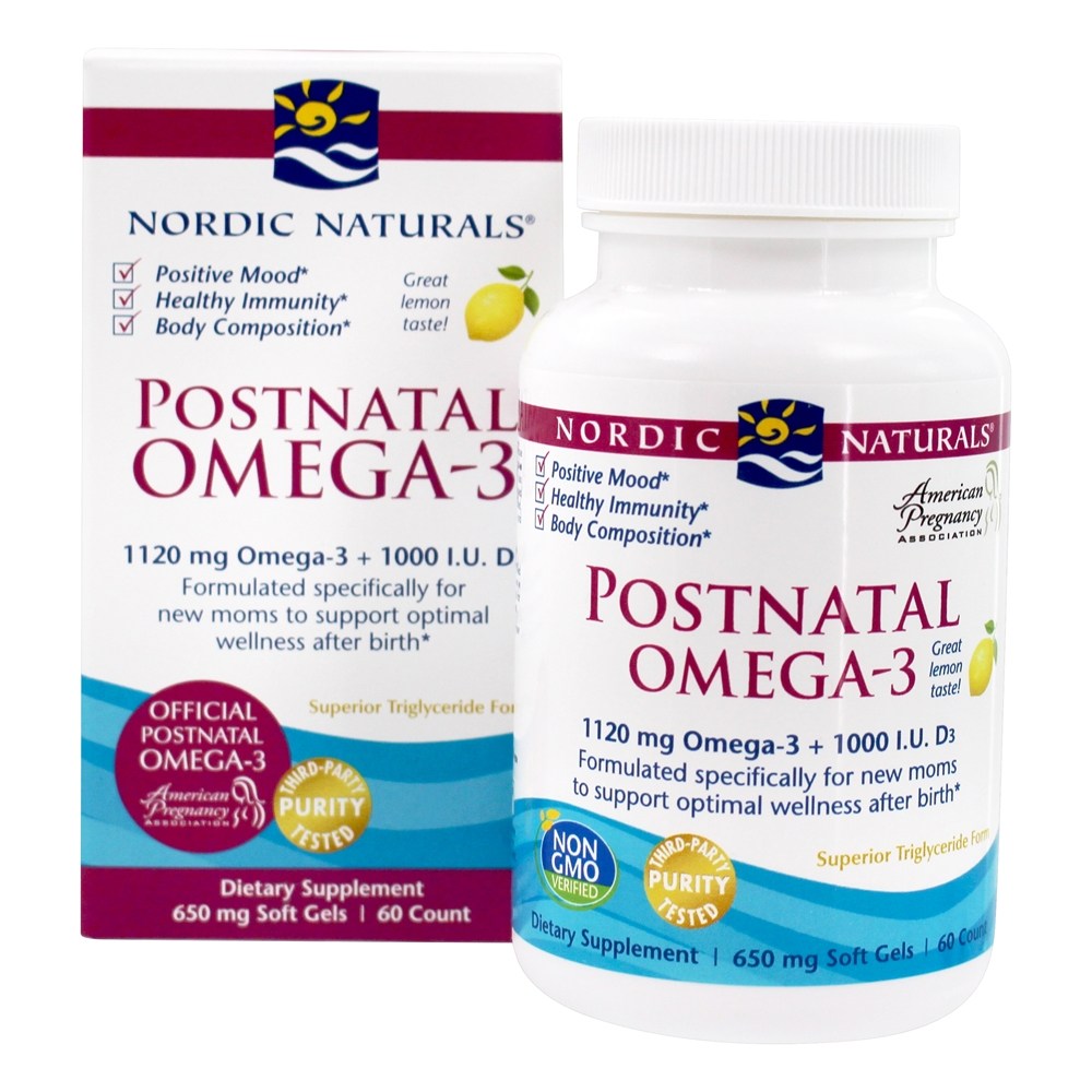Comprar Pós Omega - 3 Limão 1120 mg. - 60 Softgels Nordic Naturals